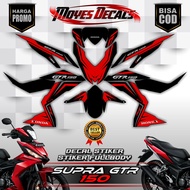 Decal Supra GTR 150 Fullbody Decal Motor GTR 150 Decal Honda Supra GTR 150 Racing Custom