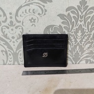 Original preloved st.Dupont leather card wallet