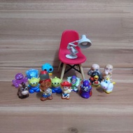 絕版 BB膠 toystory disney hamm jessie woody buzz bullseye littlegreenmen rex zurg 反斗奇兵 玩具總動員 巴斯 翠絲 火箭 三