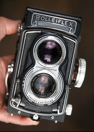 Rolleiflex 3.5T Carl Zeiss Teassar f3.5/75mm 雙鏡機 小有極新!!