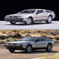 1: 18 Sun Star DeLorean DMC-12 1981 Back to the Future Prototype Car Alloy Car Model