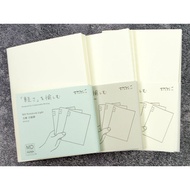 MD Notebook Light 3pcs Pack A6 Blank