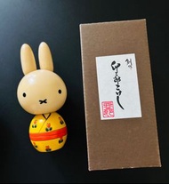全新日本卯三郎Miffy 木偶擺設Wooden Doll