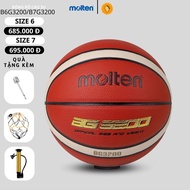 [GENUINE] Molten B6G3200 B7G3200 Leather Basketball