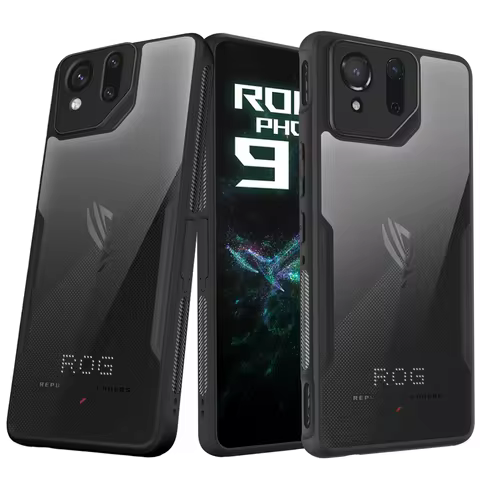 TPU Case for Asus ROG Phone 9 Pro / ROG 8 Full-Coverage Shockproof Transparent Gaming Phone Protecti