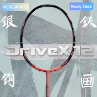 💥 [NEW] 💥 VICTOR DriveX 12 (DX-12) Badminton Racket 🌟 FOC Cover Bag & Grip - MY Code (100% ORIGINAL 