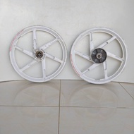 PELEK VELG RACING SATRIA RU 120 LUMBA SATRIA HIU LSCM ORIGINAL COPOTAN VELG SATRIA 2TAK DD ORI
