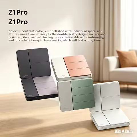 Aqara Smart Wall Switch Z1 Zigbee 3.0 with Neutral / No Neutral Wire Voice Control Smart Home Work W