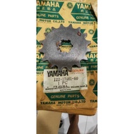y80 Y100 y110 sprocket sporket spoket kecil tebal 420 15T 0.r.i.g.i.n.a.l yamaha old