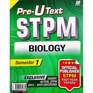 STPM sem1 used textbook chemistry and biology