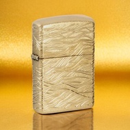 【ZIPPO官方旗艦店】奢華波紋-流金雕刻防風打火機 46273