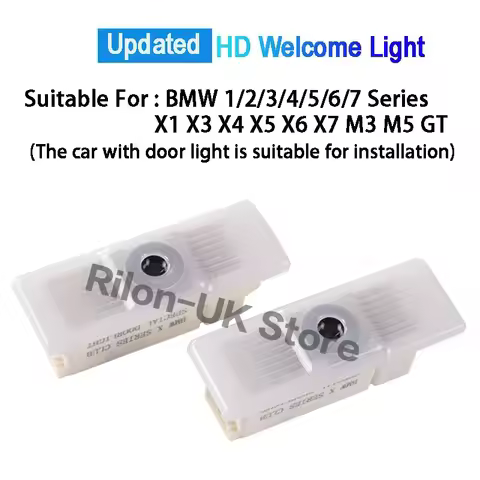 Led Car Door Logo Welcome Lamp Shadow Light For BMW 1/2/3/4/5/6/7 Series X1X3X4X5X6 M3M5 Laser Proje