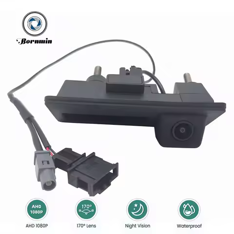 Bornwin Original Car Camera For Audi A3/A5/A4L/A6L/A7/Q3/Q5 Easy Installation Rear View Parking Reve