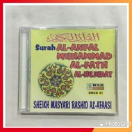 📀CD📀 AUDIO SURAH AL ANFAL, MUHAMMAD,AL FATH, AL-HUJURAT (SHEIKH MASYARI AL FAAASI)