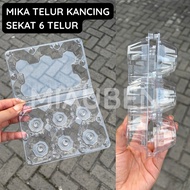 (10pcs) 6-button egg tray 6-partition egg tray