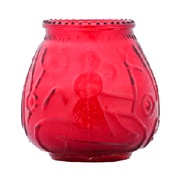 [Red - 3 sizes] Lotus bud scented Candle Eden Candle FTRAMART (Size options: 45 hours, 60 hours, 72 