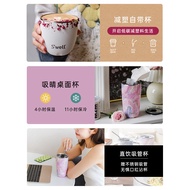 Swell Straw Cup with Lid Thermos Cup Girls Accompanying Mug Coffee Cup Men Stainless Steel Cold Wate