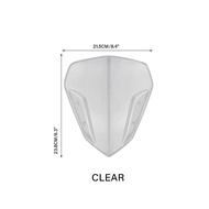 Winshiled Visor Standar Bening Motor Yamaha Aerox NVX 155 Hitam Putih