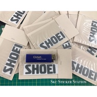 SHOEI Timbul Helmet Sticker (Original Size) #shoei #timbul #magnet