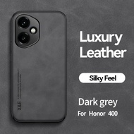 เคสโทรศัพท์หนังสุดหรูกันกระแทกสำหรับ Honer 400 Pro เคสแม่เหล็กยึดโทรศัพท์สำหรับ Honor 400 Honor 400P