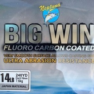 Senar Pancing Neptuna Big Win 240Yd Bahan Fluoro Carbon Coated