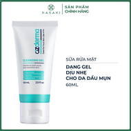 Sữa Rửa Mặt Azderma Dạng Gel Dịu Nhẹ Cho Da Dầu Mụn 60ml Cleansing Gel Hasaki Sản Phẩm Chính Hãng