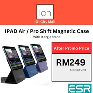 ESR iPad Air / Pro 11 13 (2024) Shift Magnetic Case with 9 angle stand cover