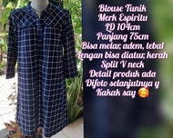 Baju Blouse/Tunik Wanita PL Import merk Espiritu LD 104/75 bisa melar adem