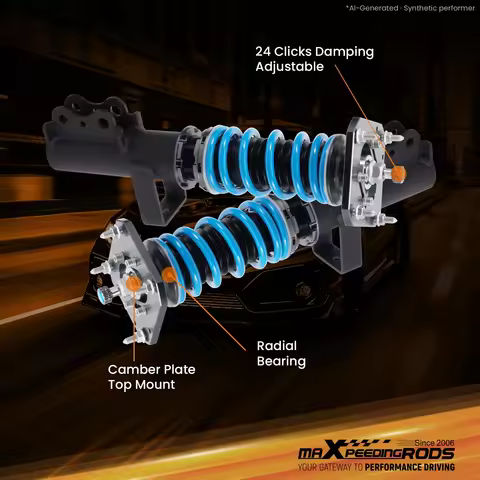 RACING COILVOER SUSPENSION DAMPER STRUT FOR TOYOTA MR2 (AW11) 87-89