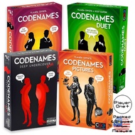 Codenames Base And Duet Pictures Deep Undercover Strategy Word Card Game Spy Family Fun Party Games 