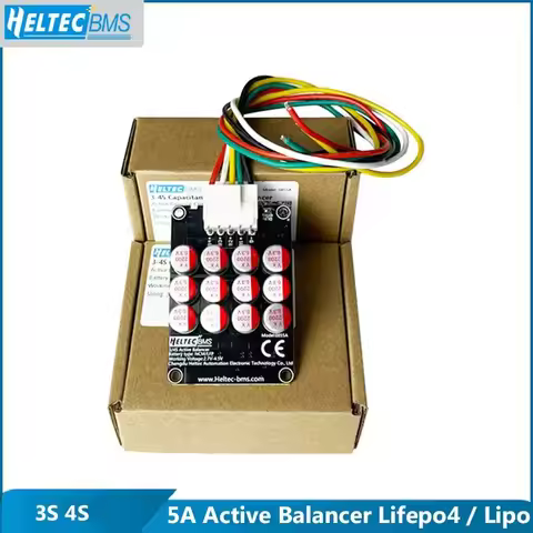 Heltec Wholesale 3S 4S Lifepo4 Balancer/Active Equalizer Balancer 5A Lifepo4/Lipo Battery Energy Cap