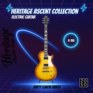 Heritage Ascent+ Collection H-150 Electric Guitar, Dirty Lemon Burst