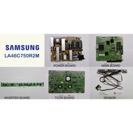 SAMSUNG LCD TV LA46C750R2M 46C750 LA46C750 Power Board BN44-00341A Main Board BN41-01423B T-Con Inve