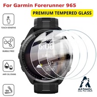 LAYAR TEMPERED GLASS GARMIN FORERUNNER 965 / FR 965 / FR965 ANTI-SCRATCH SCREEN GUARD LCD SMARTWATCH