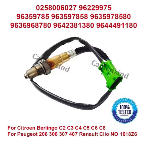 O2 Oxygen Sensor 0258006027 96229975 96359785 9635978580 for Citroen Berlingo C2 C3 C4 C5 C6 C8 Berl