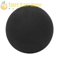 BETTER-MAYSHOW Rubber Squash Balls, 40MM Black Squash Ball, Squash Racket Supplies Double Yellow Dot