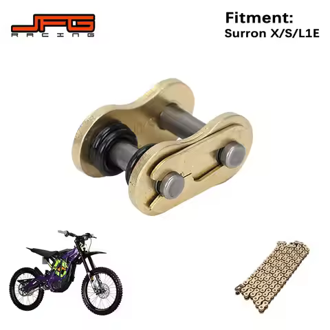 Motorcycle 420 Chain Buckle Ring Link With O-Ring Chain Lock Oring For Surron Sur-Ron Sur Ron X S L1