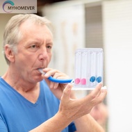 4 Balls Lung Deep Breathing Trainer Effective Natural Lung Function Training Device Boost Lung Capac