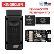 PIC18F458/FTDI Chip Diagnostic Tool Can Bus for Opel OBD2 Auto Scanner Op-Com 1.99 canbus OBDII