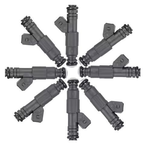 8Pcs Fuel Injector 0280155823 FJ754 Common Rail Injector Assembly For Range Rover BMW 740IL 740I 540