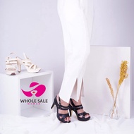 WSW- high heels with 2 cross straps, 9 cm high heels