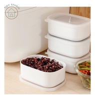 Food Divider Box Storage Rice Wave Store Refrigerated With Lid Bright Quality