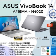 Laptop Asus A416MA Intel Celeron N4020 | 4GB | SSD 256GB | Win10