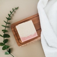 MERAH Soap Saltnatural Pink Salt Handmade Soap Bar