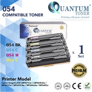 ( Full Set ) Canon 054 / 054H Black + Cyan + Yellow + Magenta High Quality Compatible Laser Toner Fo