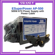 E-SuperPower AP-500 500W ATX Power Supply
