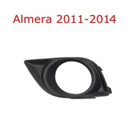 TF504 Fog lamp Cover cap Penutup Lampu Kabut Untuk Nissan Almera 2011-