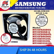 RT35FAAADSA / RT35FAUAD1J / RT35FAUDDGL / RT35FDACDSL / RT35K5062GL SAMSUNG REFRIGERATOR FAN 3612JL-