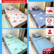 Cottonpoly 2-piece bedding set, type 90CM/1M/1M2x2M, Peach Hip pattern - changagoisihcm - Many desig