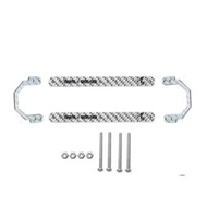 REP TAMIYA 95307 HG CARBON SILVER MS CHASSIS SUSPENSION / SHOCK ABSORBER